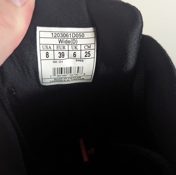 Brooks Addiction 14 Black and Pink sz 8 Like New - Picture 6 of 8